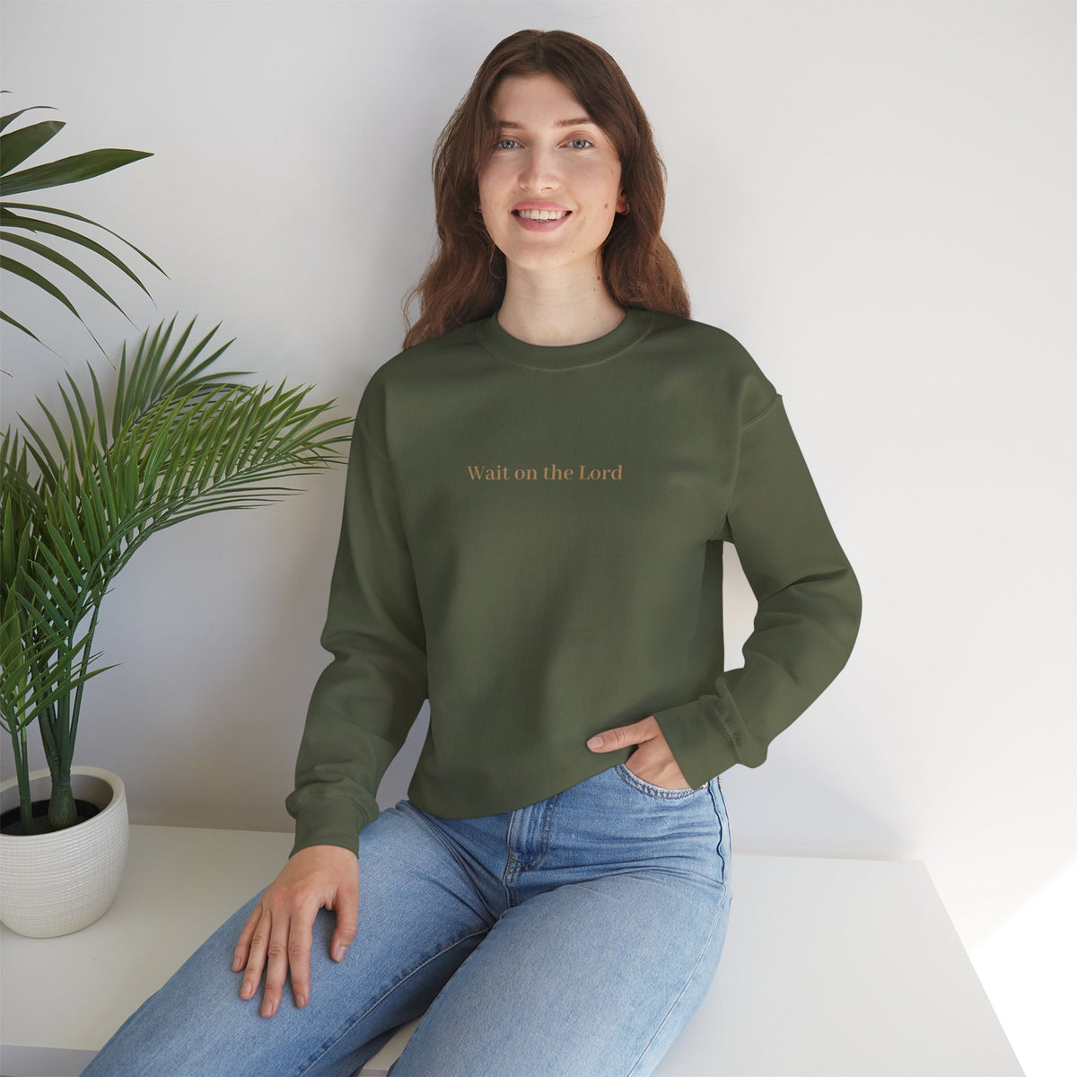 Warte auf Gott  | Sweatshirt